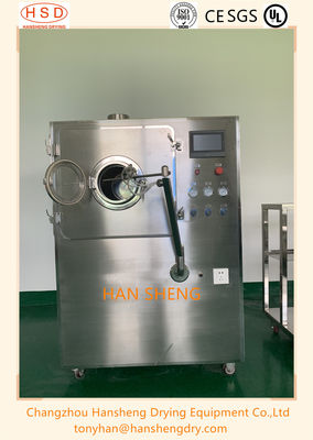 Máquina de revestimento do filme da tabuleta do laboratório 5KG do controle do PLC