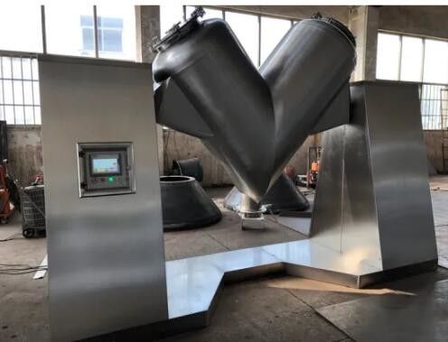 Vacuumized 150L V deu forma ao misturador para materiais pegajosos