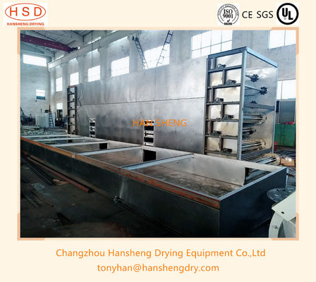O transporte industrial Mesh Belt Systems Dryer Machine para o cânhamo fresco sae da secagem