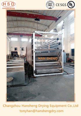 O transporte industrial Mesh Belt Systems Dryer Machine para o cânhamo fresco sae da secagem