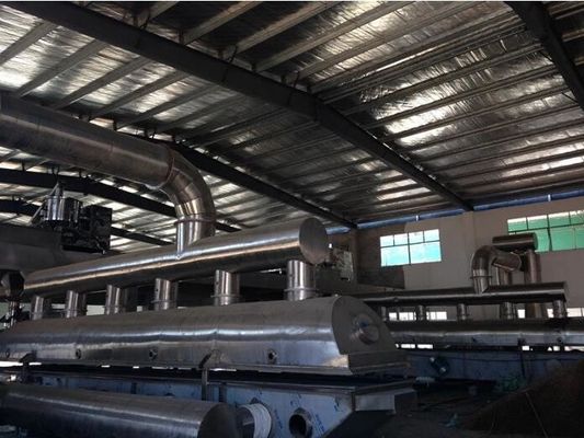 Secador contínuo da cama fluida da essência da galinha de SS316L