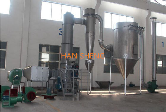 As séries de XSG jejuam secando o secador instantâneo da mandioca 68kw