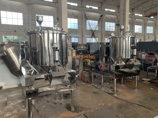 Máquina de granulação molhada do pó de aço inoxidável do alimento