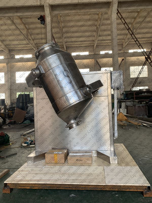 misturador tridimensional de 400L 4KW para o pó erval