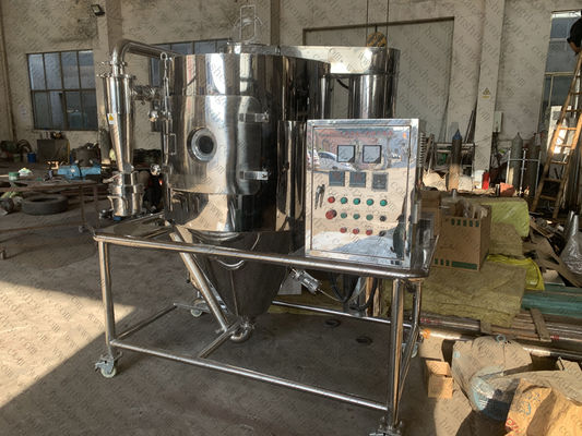 Secador de pulverizador centrífugo de 9KW 5kg/H para a farinha Konjac