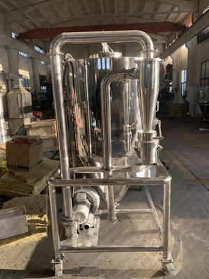 Secador de pulverizador centrífugo do citrato de sódio do uso do laboratório