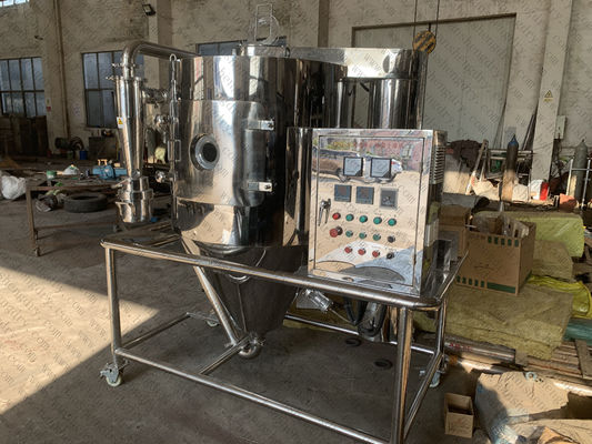 Secador de pulverizador centrífugo do citrato de sódio do uso do laboratório