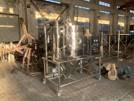 Secador de pulverizador centrífugo do citrato de sódio do uso do laboratório