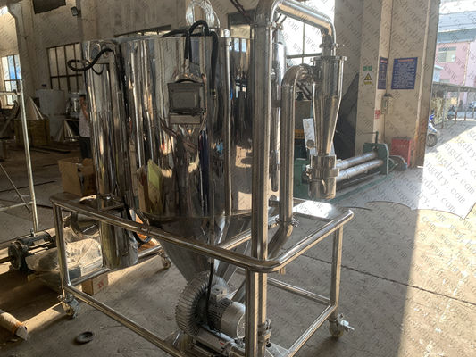 Secador de pulverizador centrífugo do citrato de sódio do uso do laboratório